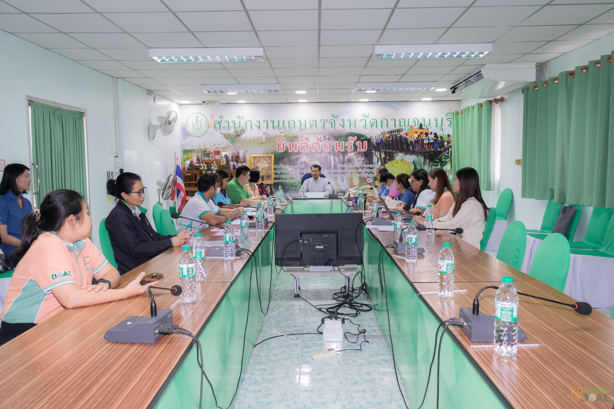 #เกษตรกาญจน์…สัมมนาพัฒนาการดำเนินงานโครงการเกษตรเพื่ออาหารกลางวัน